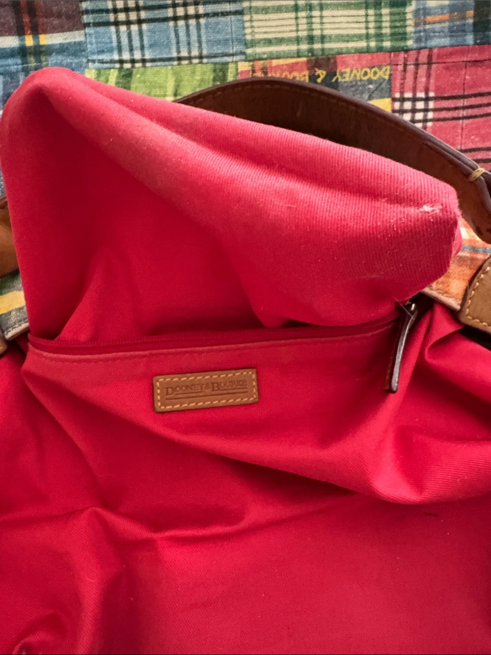 DOONEY & BOURKE Patchwork Plaid Purse - Picture 8 of 15